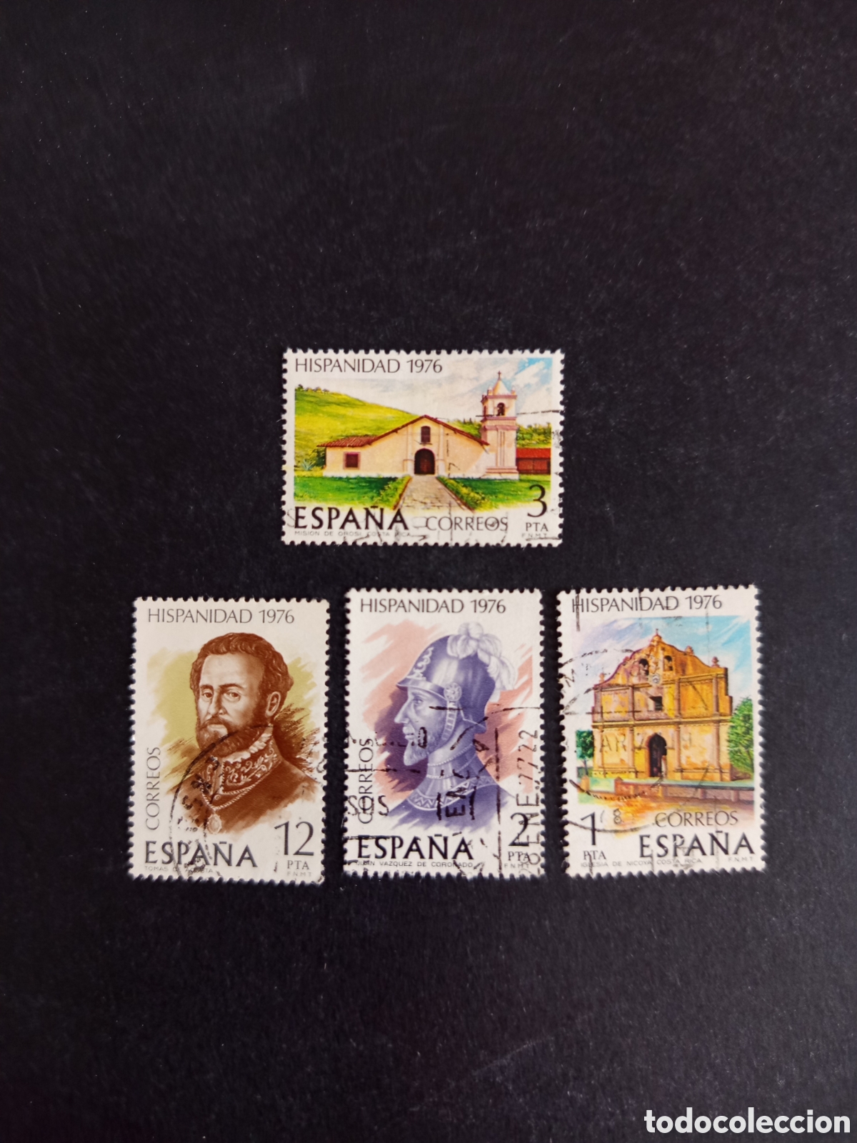 Sellos: Espa&ntilde;a, 1976. Hispanidad. Costa Rica. Edifil 2371/4. Pedido m&iacute;nimo 3 &euro;. Ver fotos.