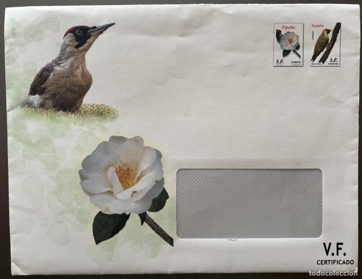Sellos: ESP290, ESPA&Ntilde;A, SPAIN, A&Ntilde;O 2008, EDIFIL 4376/83, 4 SOBRES S.F. FLORA Y FAUNA, SERIE COMPLETA