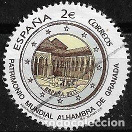 Sellos: 2011 Patrimonio Mundial. Alhambra de Granada. EDIFIL n&ordm; SH 4651 (o)