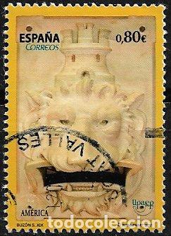 Sellos: 2011 Am&eacute;rica UPAEP, Buzones de Correos. EDIFIL n&ordm; 4673 (o)