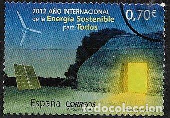 Sellos: 2012 A&ntilde;o Internacional de la Energ&iacute;a Sostenible para todos, EDIFIL n&ordm; SH 4703 (o)