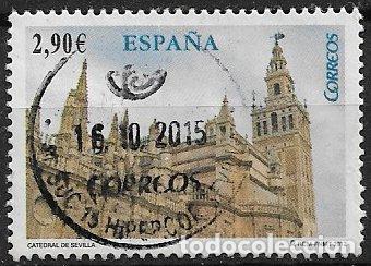Sellos: 2012 CATEDRALES Sevilla, EDIFIL n&ordm; SH 4719 (o)
