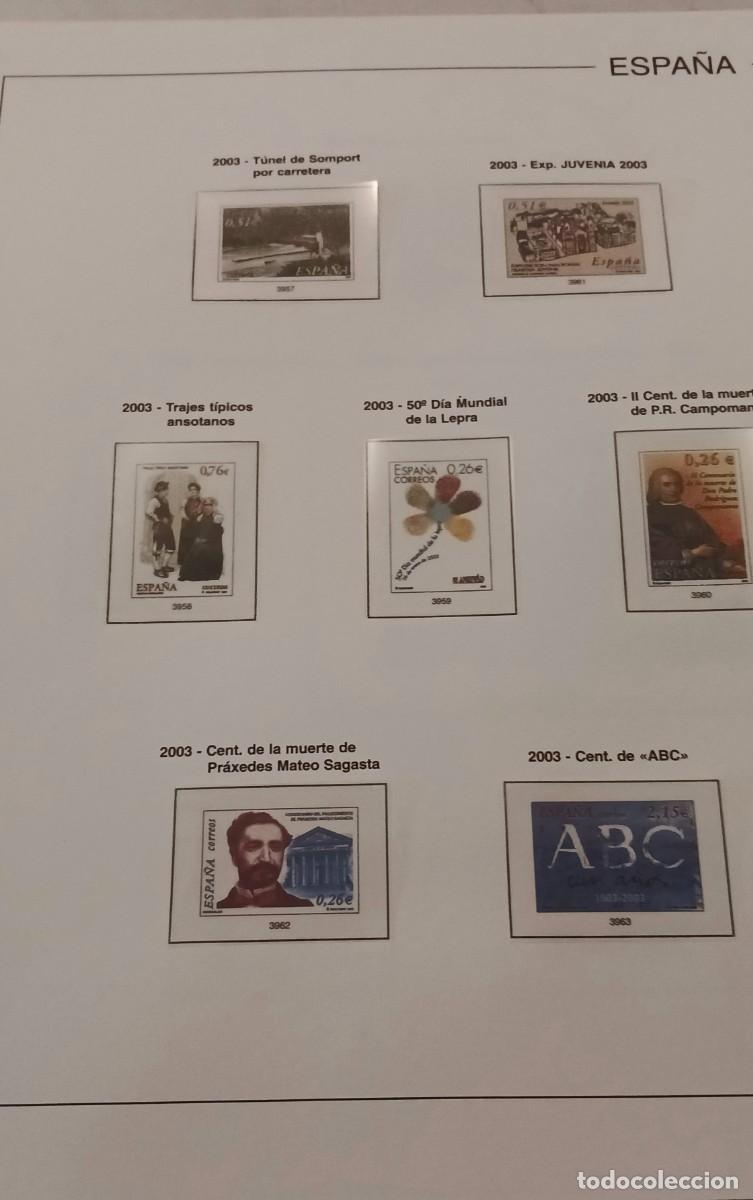 Sellos: Suplemento Edifil 2003