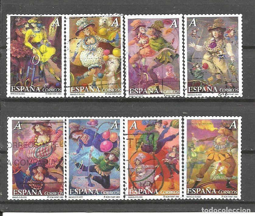 Sellos: ESPA&Ntilde;A 2005 - EDIFIL NRO. 4133-40 - USADO -