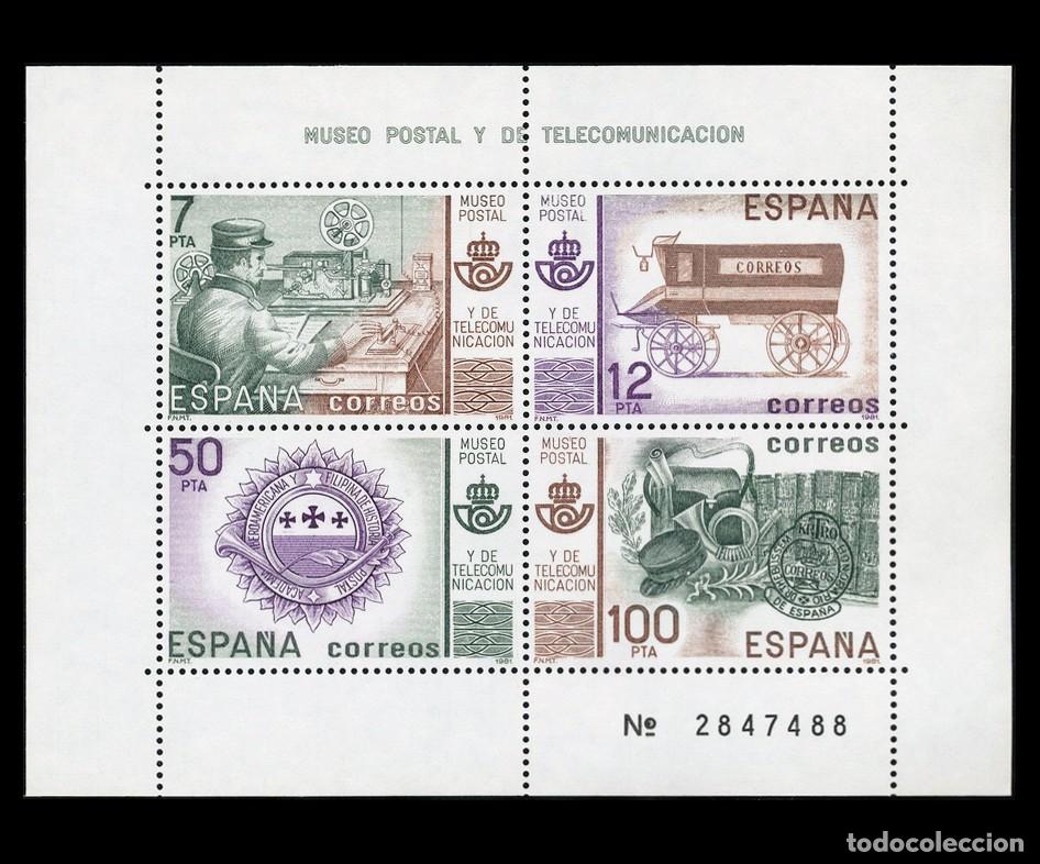 Sellos: Espa&ntilde;a 1981 | Museo Postal y de Telecomunicaci&oacute;n | Ed 2641 - Yv B30 - Mi B24 MNH **
