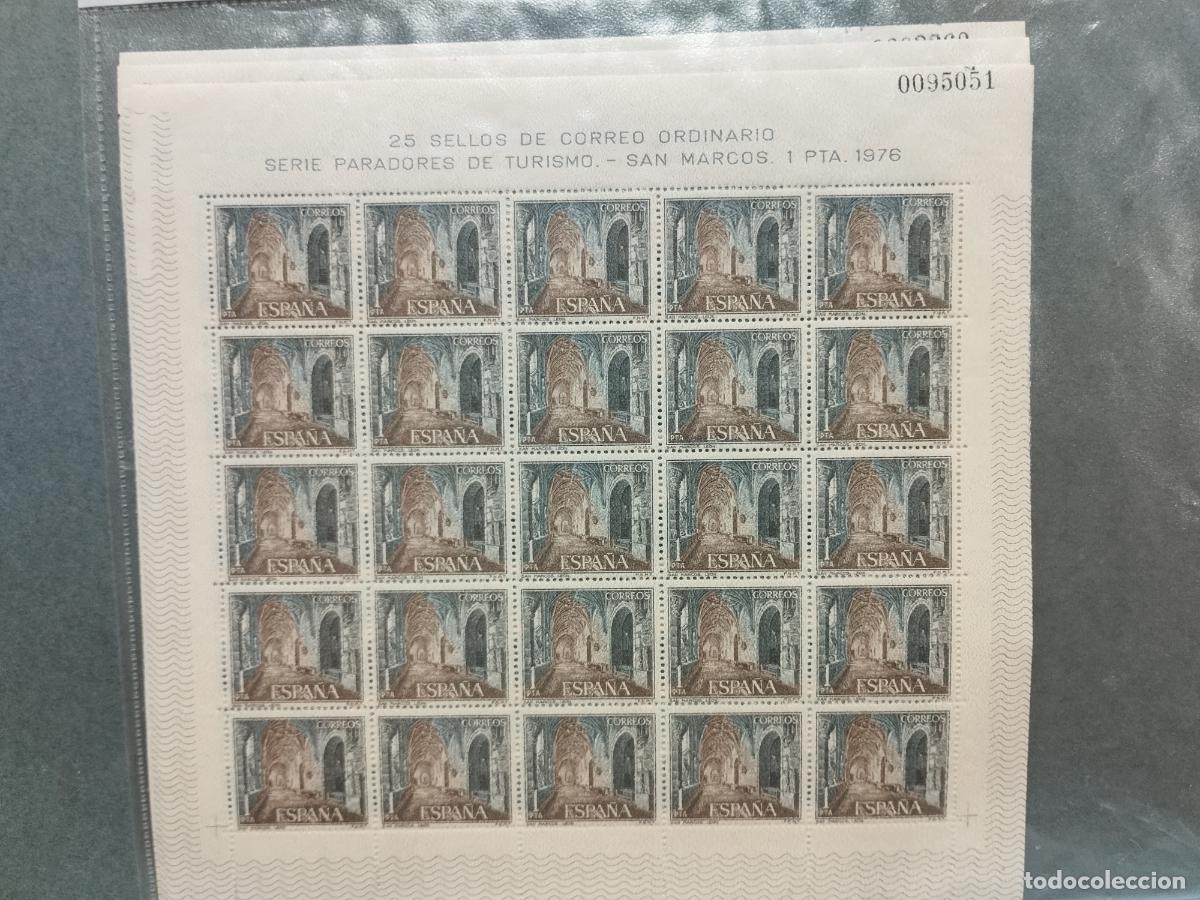 Timbres: BZB ESPA&Ntilde;A. EDIFIL 2334/39. PARADORES DE TURISMO 1976. 225 SERIES NUEVAS EN PLIEGOS.