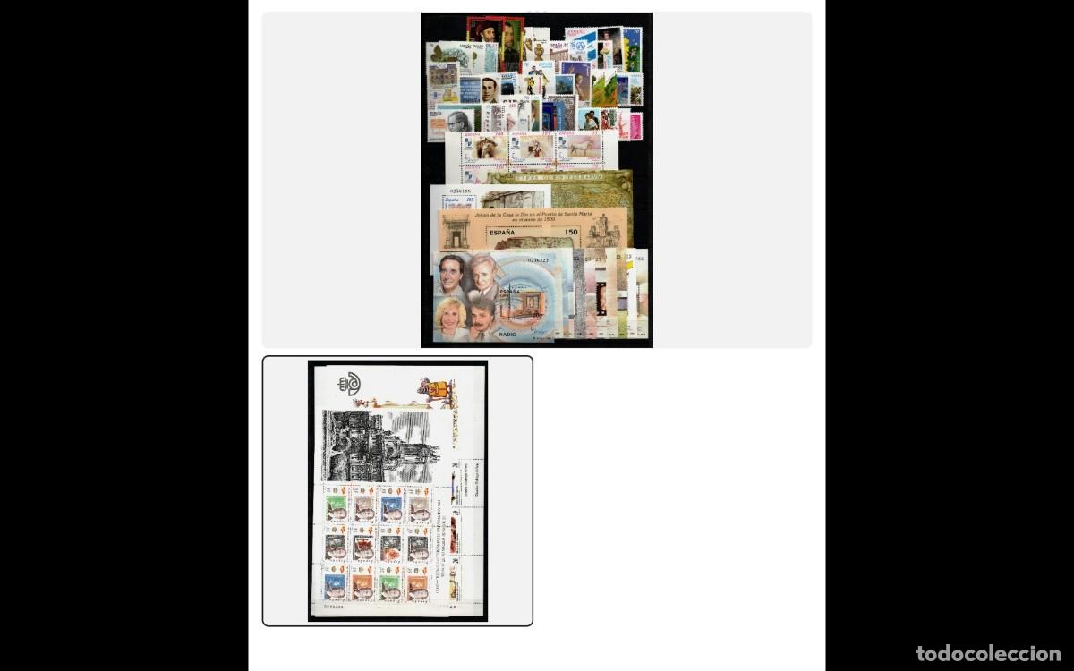 Francobolli: ESPA&Ntilde;A - A&Ntilde;O COMPLETO A&Ntilde;O 2000 - EDIFIL 3687/3775 - MNH** - NUEVOS - VALOR CATALOGO 227&euro;.