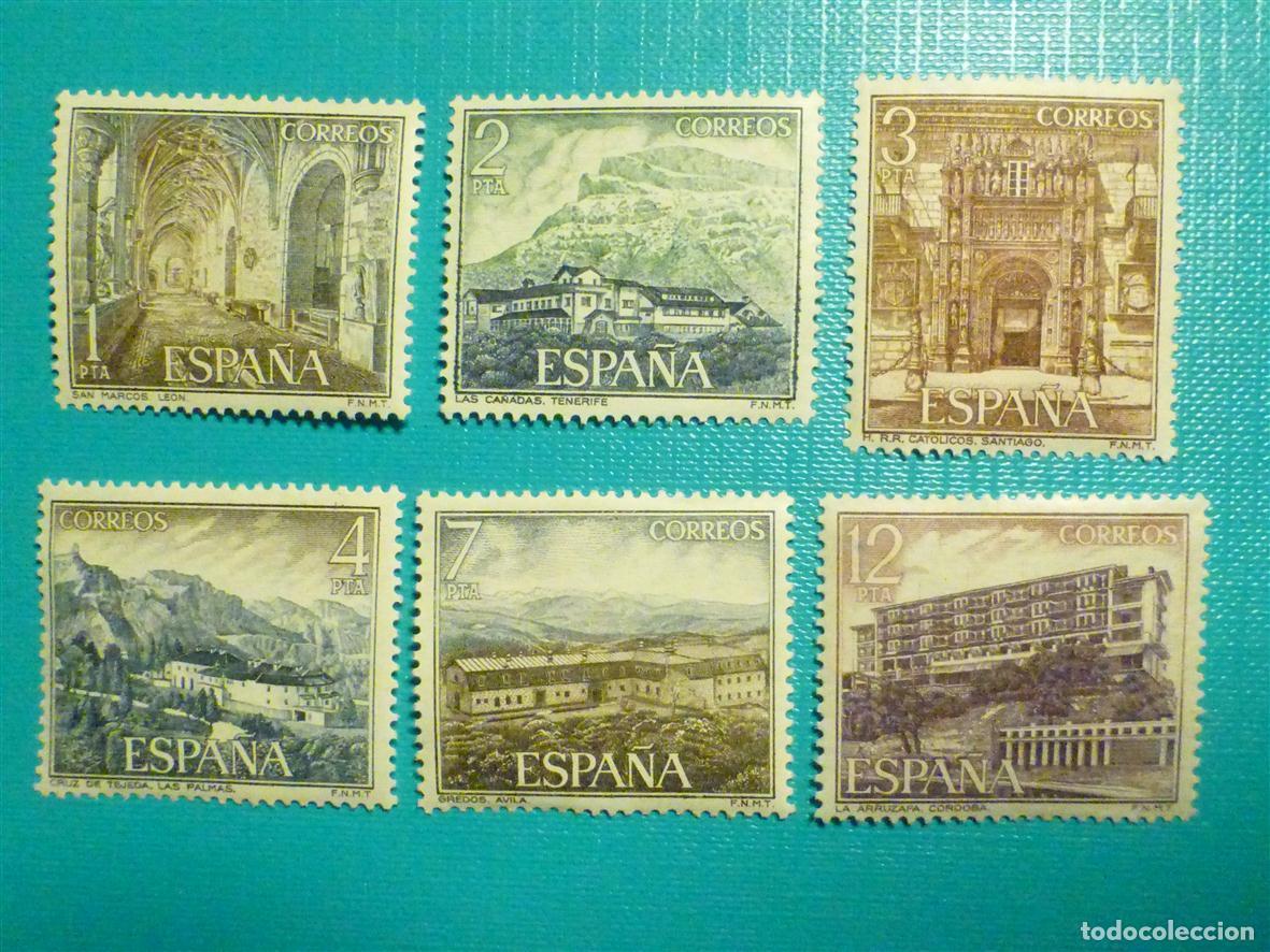 Sellos: Sello Espa&ntilde;a Correos, Serie Completa Paradores Nacionales, A&ntilde;o 1976, EDIFIL 2334 al 2339 - Nuevos