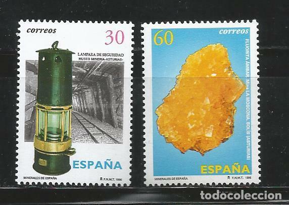 Sellos: 1996 EDIFIL 3408/09** NUEVOS SIN CHARNELA. MINERALES (222-6)