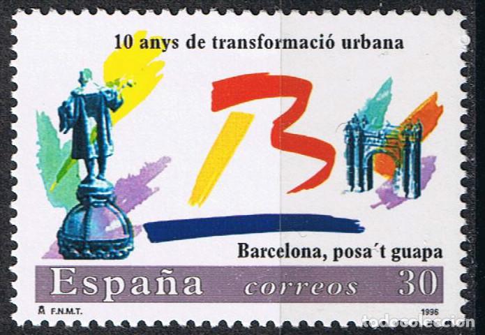 Sellos: 1996 EDIFIL 3411** NUEVO SIN CHARNELA. BARCEOLONA PONTE GUAPA (222-6)