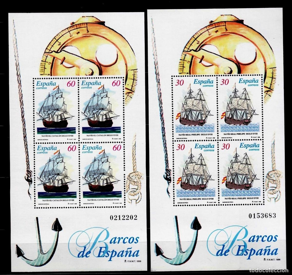 Sellos: 1996 EDIFIL 3415/16** NUEVOS SIN CHARNELA. MINERALES (222-6)