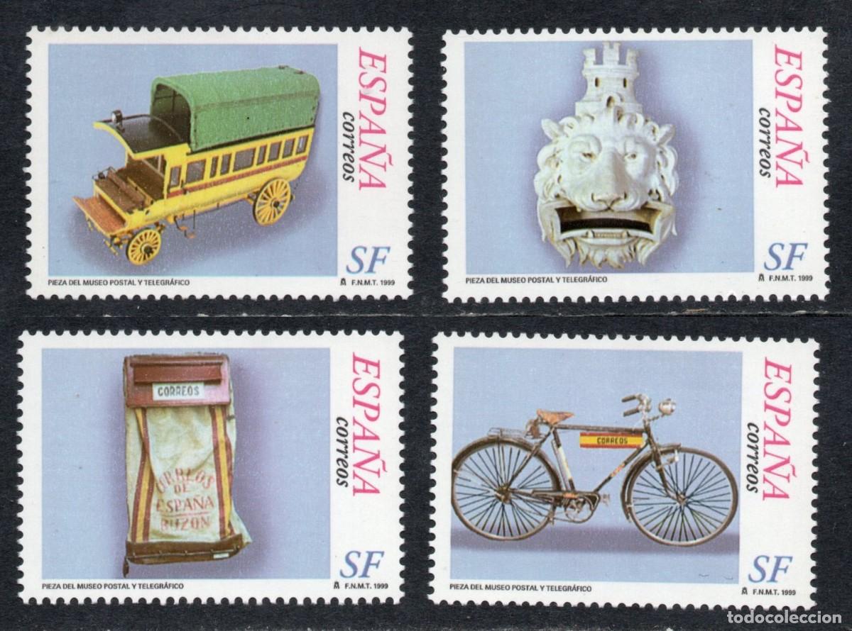 Sellos: ESPA&Ntilde;A SELLOS NUEVOS SERVICIO FILAT&Eacute;LICO. MUSEO POSTAL Y TELEGR&Aacute;FICO. A&Ntilde;O 1999