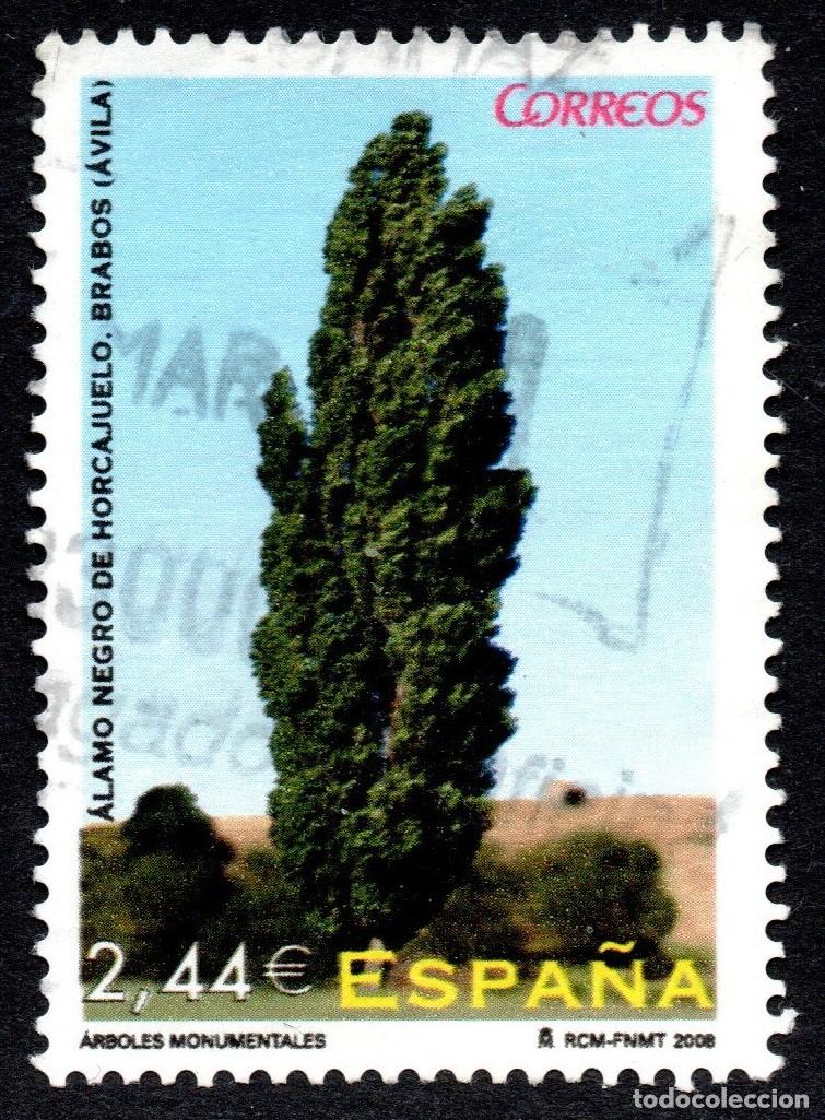 Sellos: SERIE USADA &Aacute;RBOLES MONUMENTALES- A&Ntilde;O 2.008