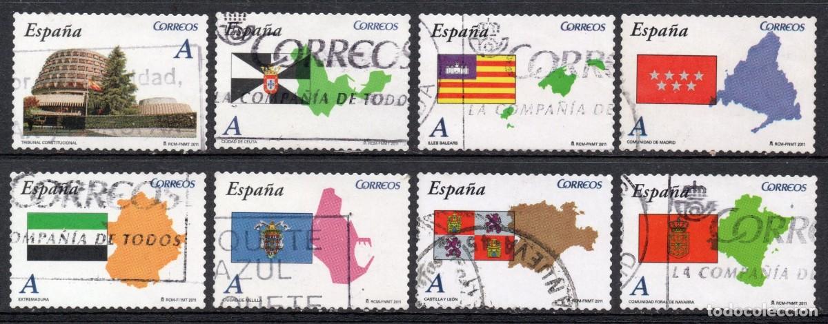 Sellos: SERIE USADA AUTONOMIAS - A&Ntilde;O 2.011