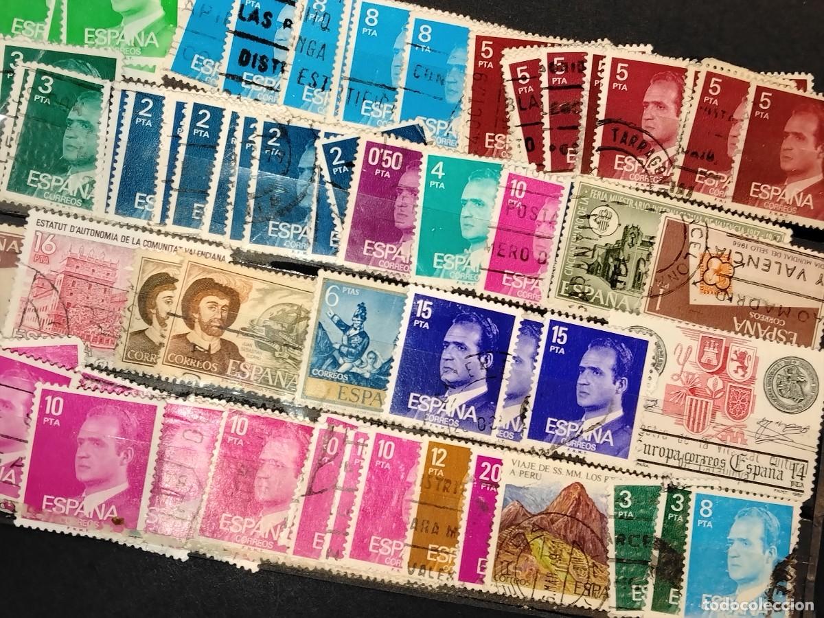 Francobolli: LOTE DE SELLOS DE JUAN CARLOS I Y OTROS (VER FOTOS)