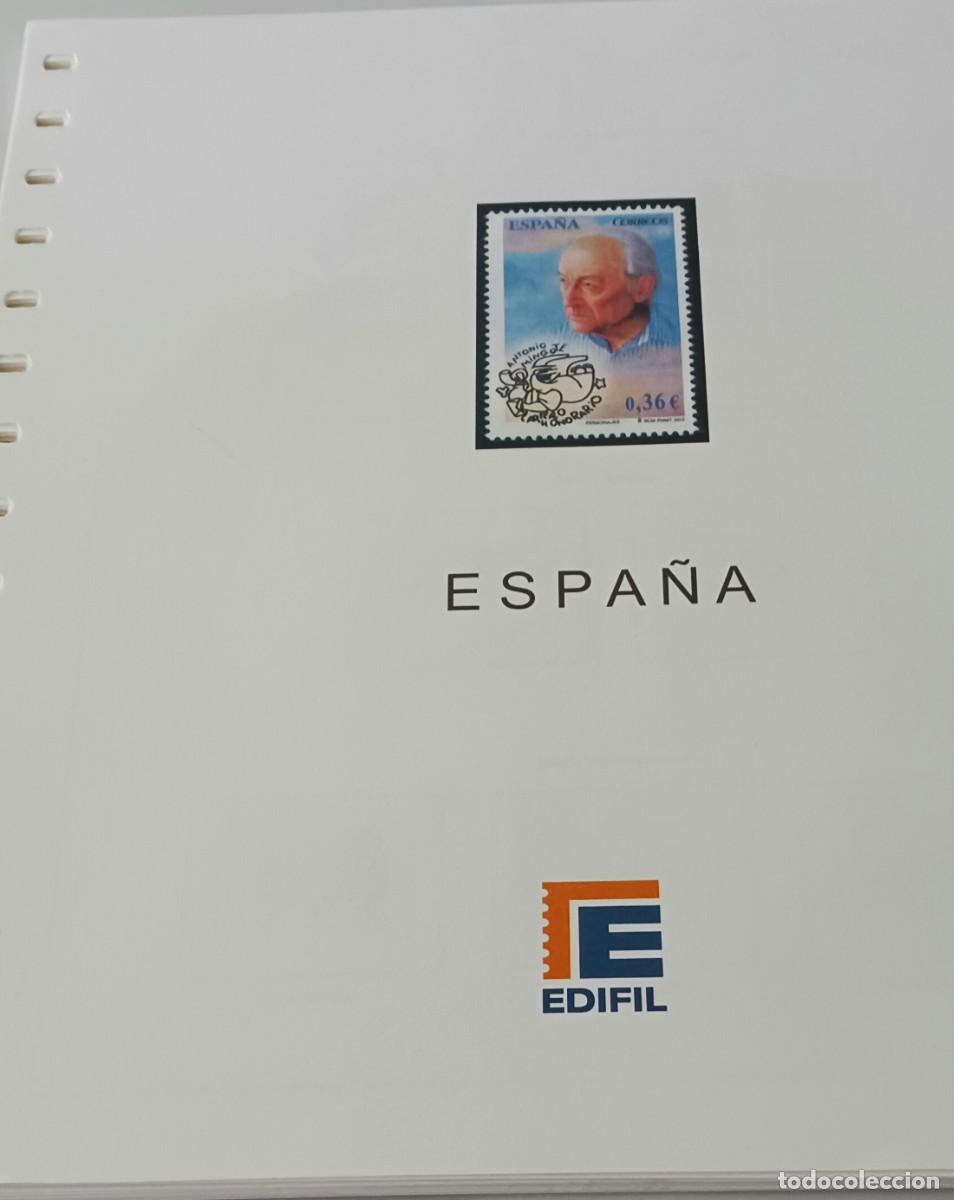Sellos: Suplemento Edifil 2012