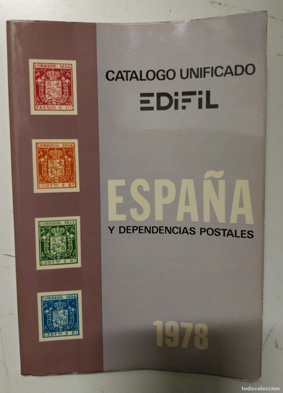 Francobolli: catalogo edifil espa&ntilde;a 1978