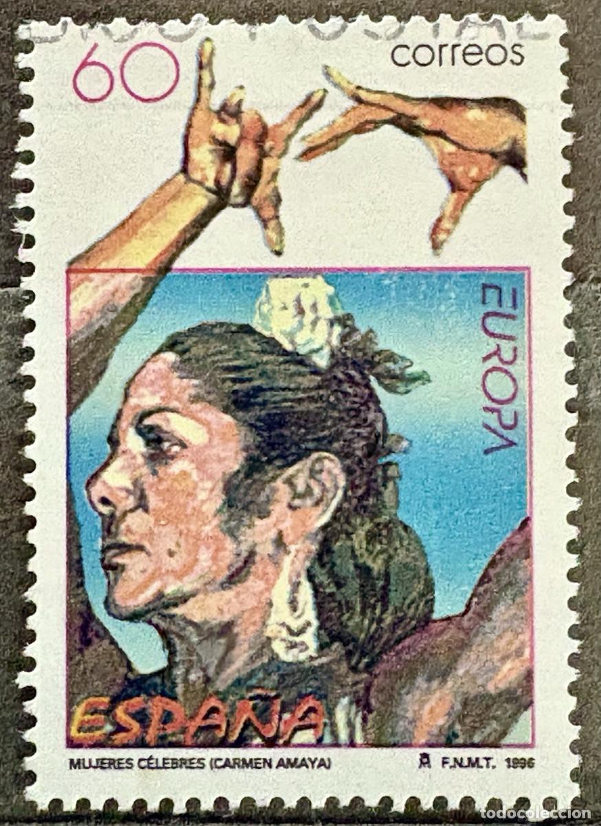 Sellos: 1996 EDIFIL 3434** NUEVO SIN CHARNELA. MUJERES CELEBRES (222-6)