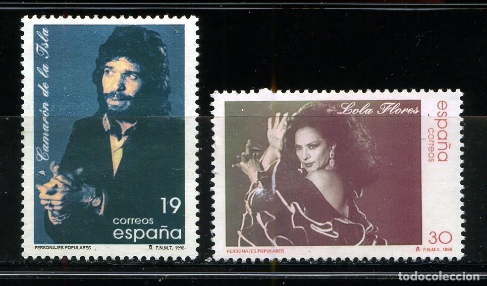 Sellos: 1996 EDIFIL 3442/43** NUEVOS SIN CHARNELA. PERSONAJES POPULARES (222-6)