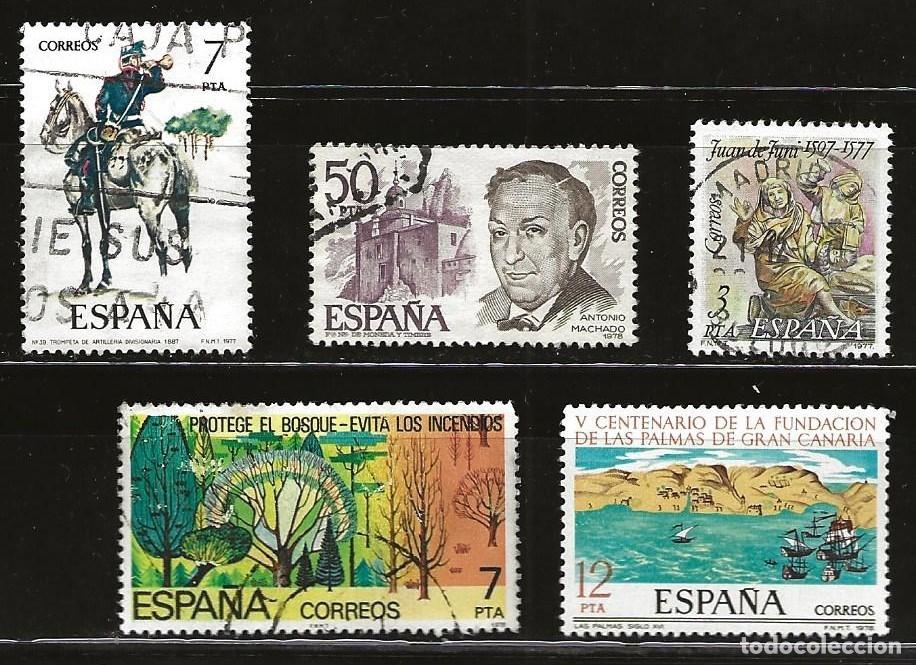 Timbres: ESPA&Ntilde;A - LOTE DE 5 SELLOS - VARIOS (USADO) LOTE 351