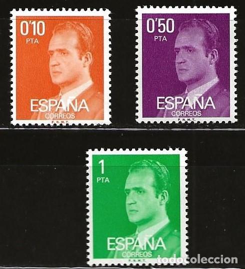 Sellos: ESPA&Ntilde;A - LOTE DE 3 SELLOS - JUAN CARLOS I (NUEVO) LOTE 359