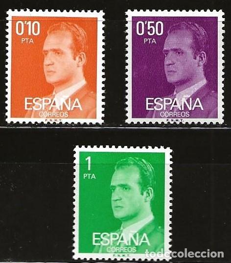 Sellos: ESPA&Ntilde;A - LOTE DE 3 SELLOS - JUAN CARLOS I (NUEVO) LOTE 360