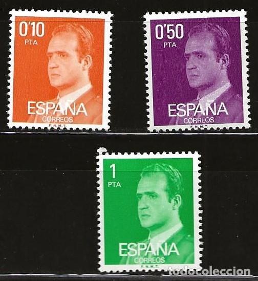 Sellos: ESPA&Ntilde;A - LOTE DE 3 SELLOS - JUAN CARLOS I (NUEVO) LOTE 361