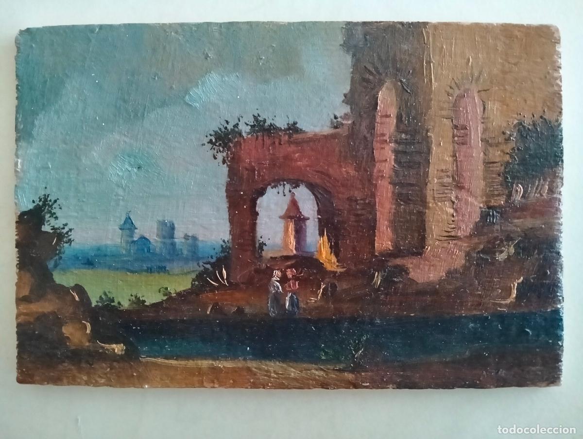 Sellos: PINTURA AL OLEO SOBRE TABLA, ESCUELA ESPA&Ntilde;OLA SIGLO XX, POSIBLEMEMTE VISERO, SIN FIRMA