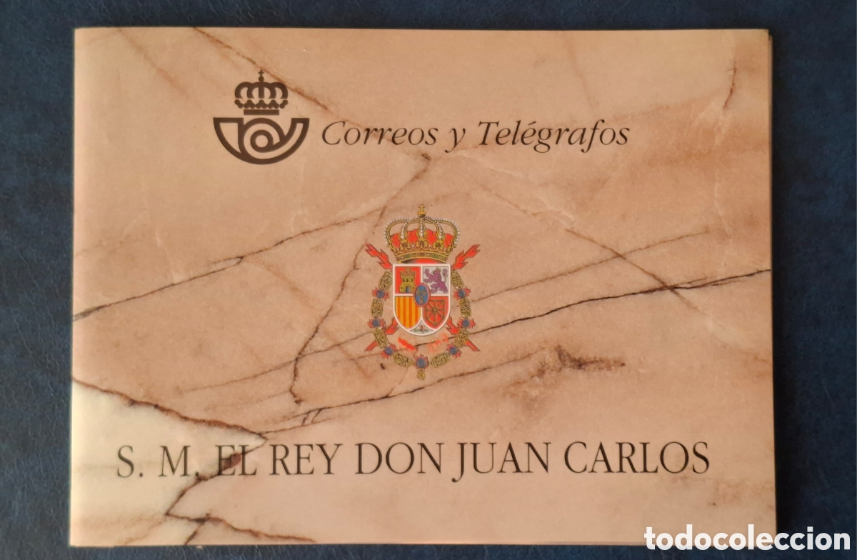 Francobolli: Espa&ntilde;a carnet sellos Juan Carlos Pruebas