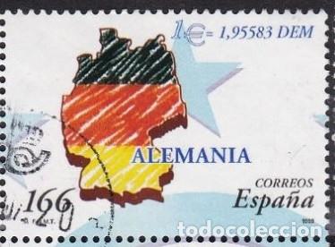 Sellos: ESPA&Ntilde;A 1999 - PAISES DEL EURO - ALEMANIA - EDIFIL 3633 USADO - YVERT 3201