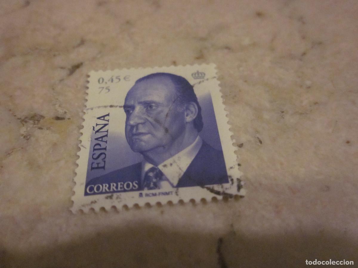 Briefmarken: SELLO USADO 75 PESETAS / 0,45 &euro; ESPA&Ntilde;A REY JUAN CARLOS I
