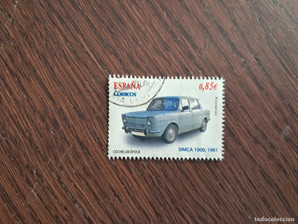 Francobolli: ESPA&Ntilde;A EDIFIL SH 4725D SELLO SUELTO USADO. 2012. COCHES. SIMCA 1000