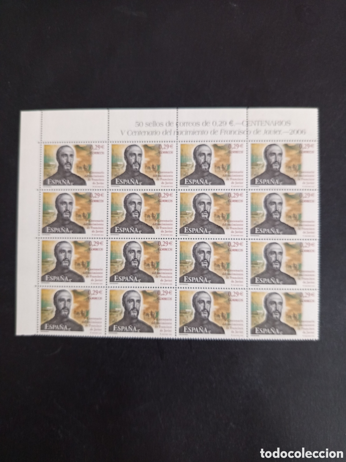 Stamps: Espa&ntilde;a, 2006. V Centenario Nacimiento S. Fco. Javier. Ed. 4281. Pedido m&iacute;nimo 3 &euro;. Ver fotos