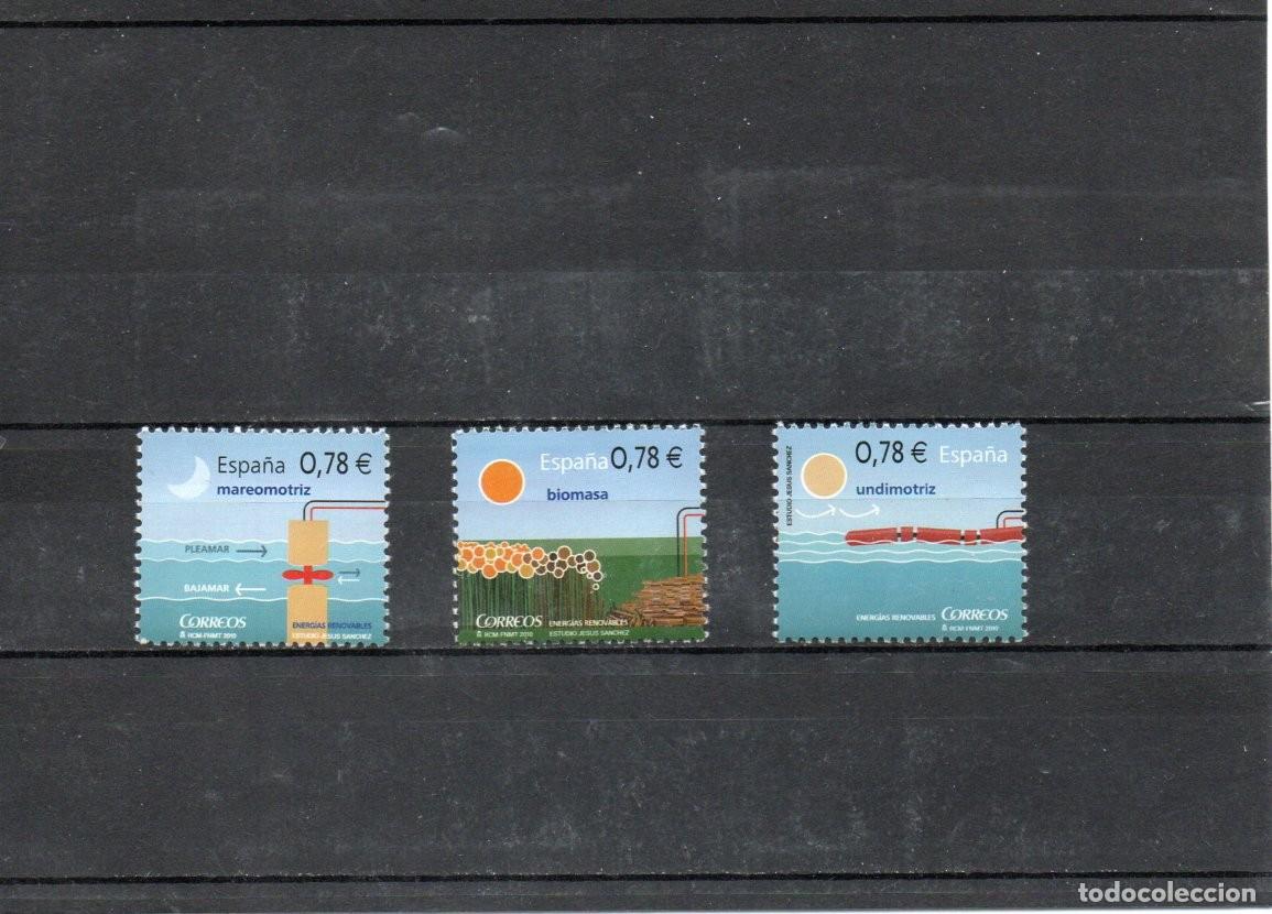 Stamps: ESPA&Ntilde;A. ENERGIAS RENOVABLES.