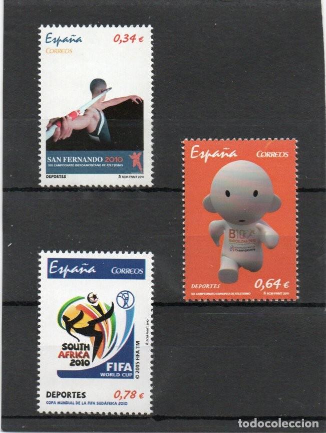 Sellos: ESPA&Ntilde;A. A&Ntilde;O 2010. DEPORTES.