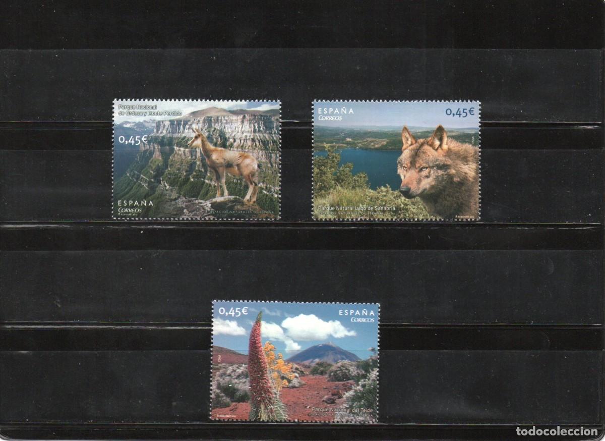 Sellos: ESPA&Ntilde;A. A&Ntilde;O 2010. ESPACIOS NATURALES DE ESPA&Ntilde;A.