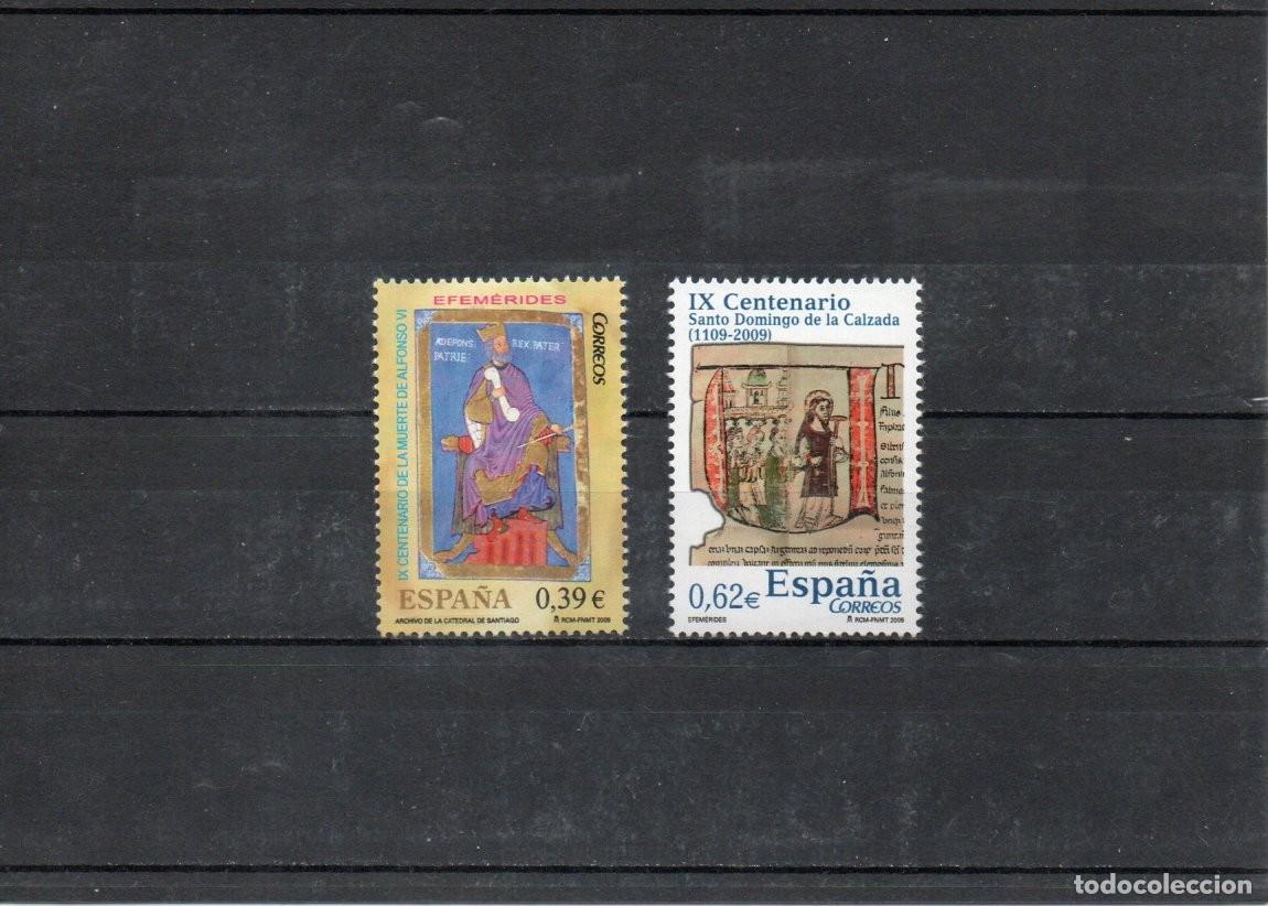Sellos: ESPA&Ntilde;A. A&Ntilde;O 2009. EFEMERIDES.