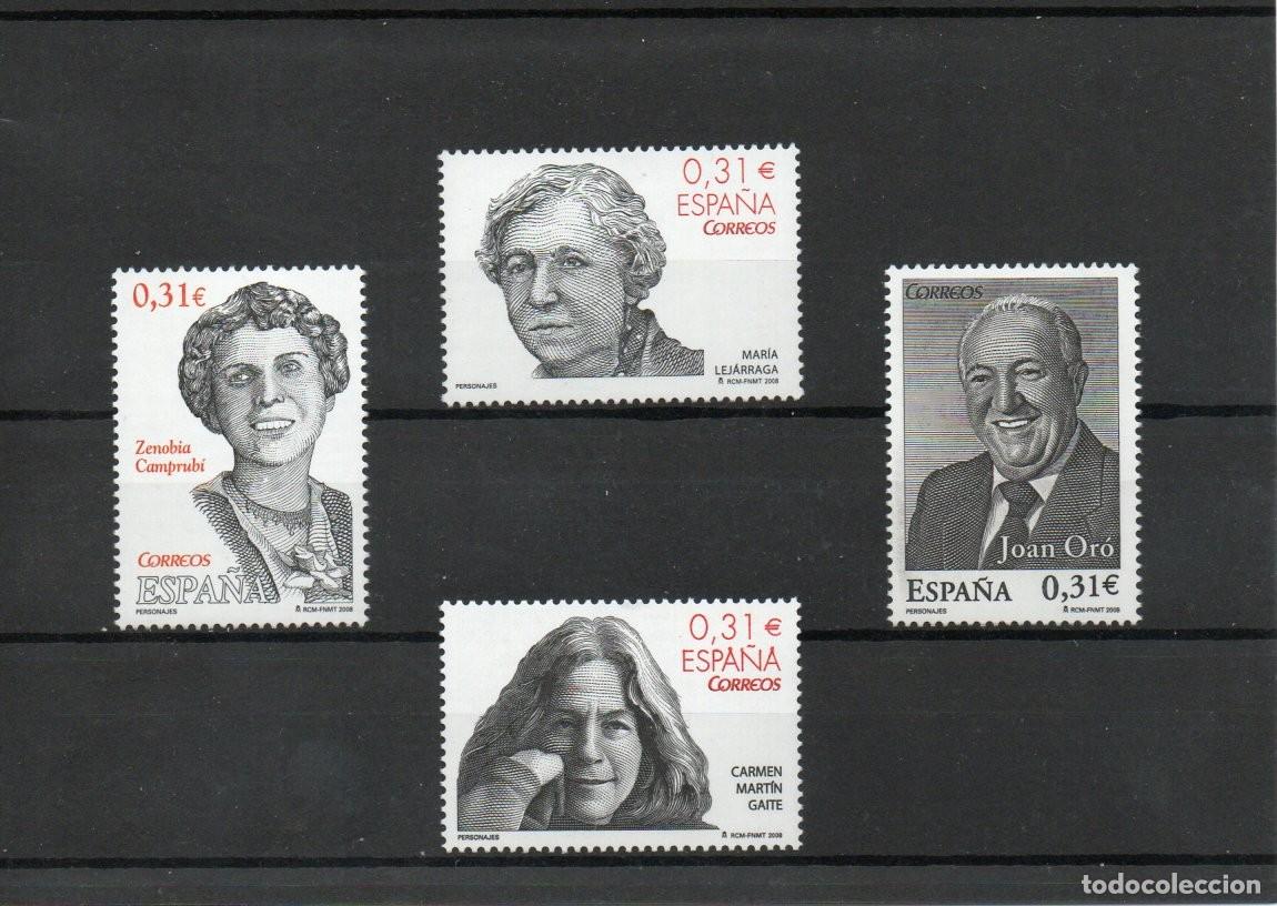 Selos: ESPA&Ntilde;A. A&Ntilde;O 2008. PERSONAJES.