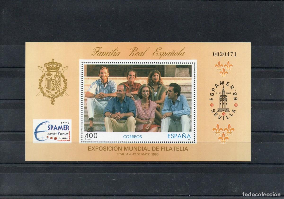 Sellos: ESPA&Ntilde;A. A&Ntilde;O 1996. ESPAMER'96.