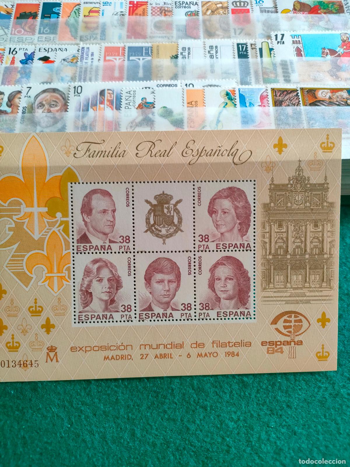 Timbres: A&Ntilde;O 1984 COMPLETO EN NUEVO SIN CHARNELA