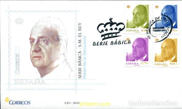 Sellos: 254892 MNH ESPA&Ntilde;A 2010 BASICA - DON JUAN CARLOS I