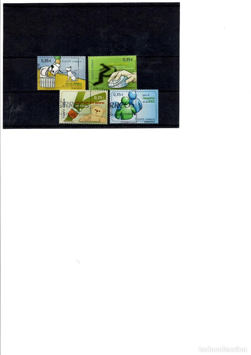 Sellos: Espa&ntilde;a, 2011,Edifil, 4639-42, usados