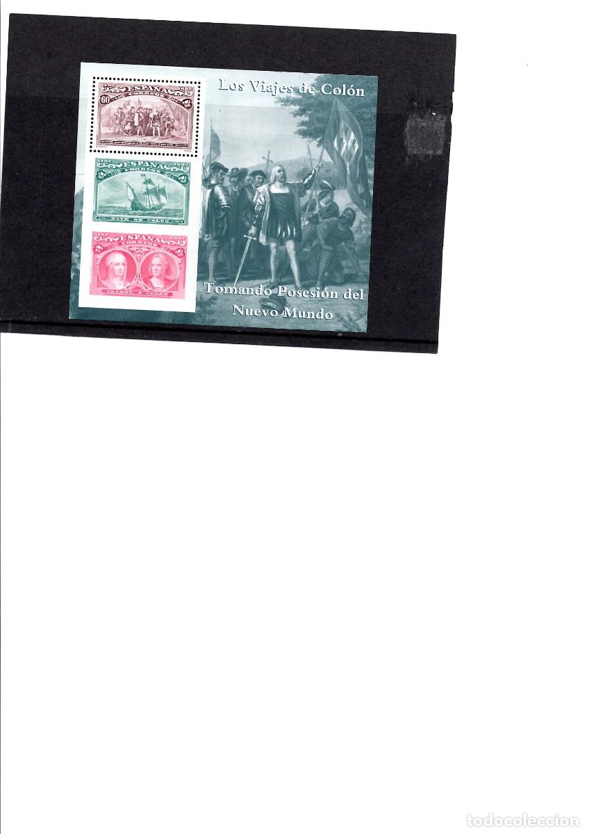 Sellos: 1992, HB, descubrimiento 3207