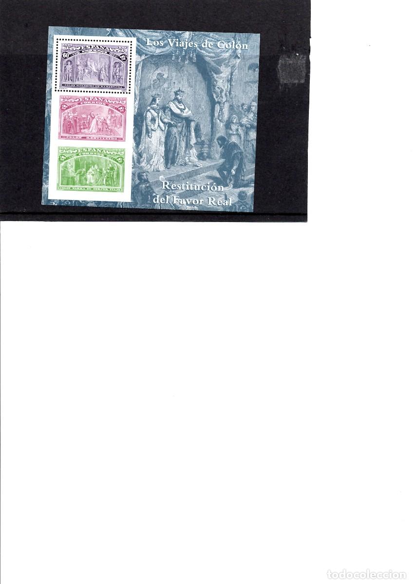 Sellos: 1992, HB, descubrimiento 3209