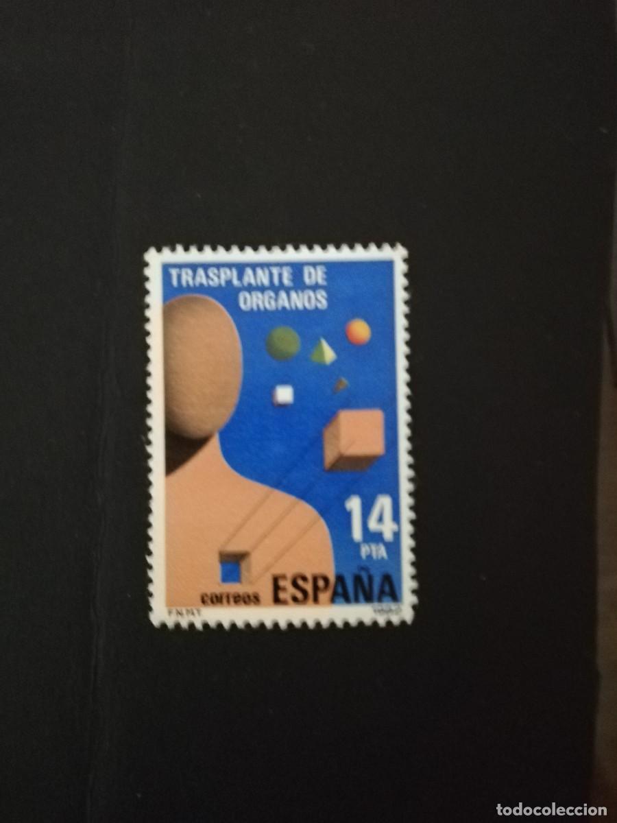 Sellos: ESPA&Ntilde;A A&Ntilde;O1982.- TRASPLANTES
