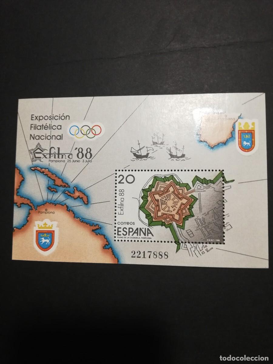 Sellos: ESPA&Ntilde;A A&Ntilde;O 1988.-EXFILNA 88 .- YT BF 38