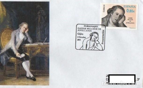 Sellos: GASPAR MELCHOR DE JOVELLANOS. 2011.