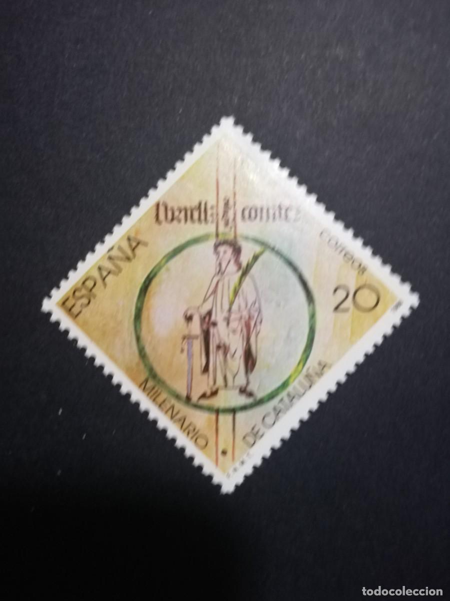 Sellos: ESPA&Ntilde;A A&Ntilde;O 1988.-MILENARIO DE CATALU&Ntilde;A.- YT 2576