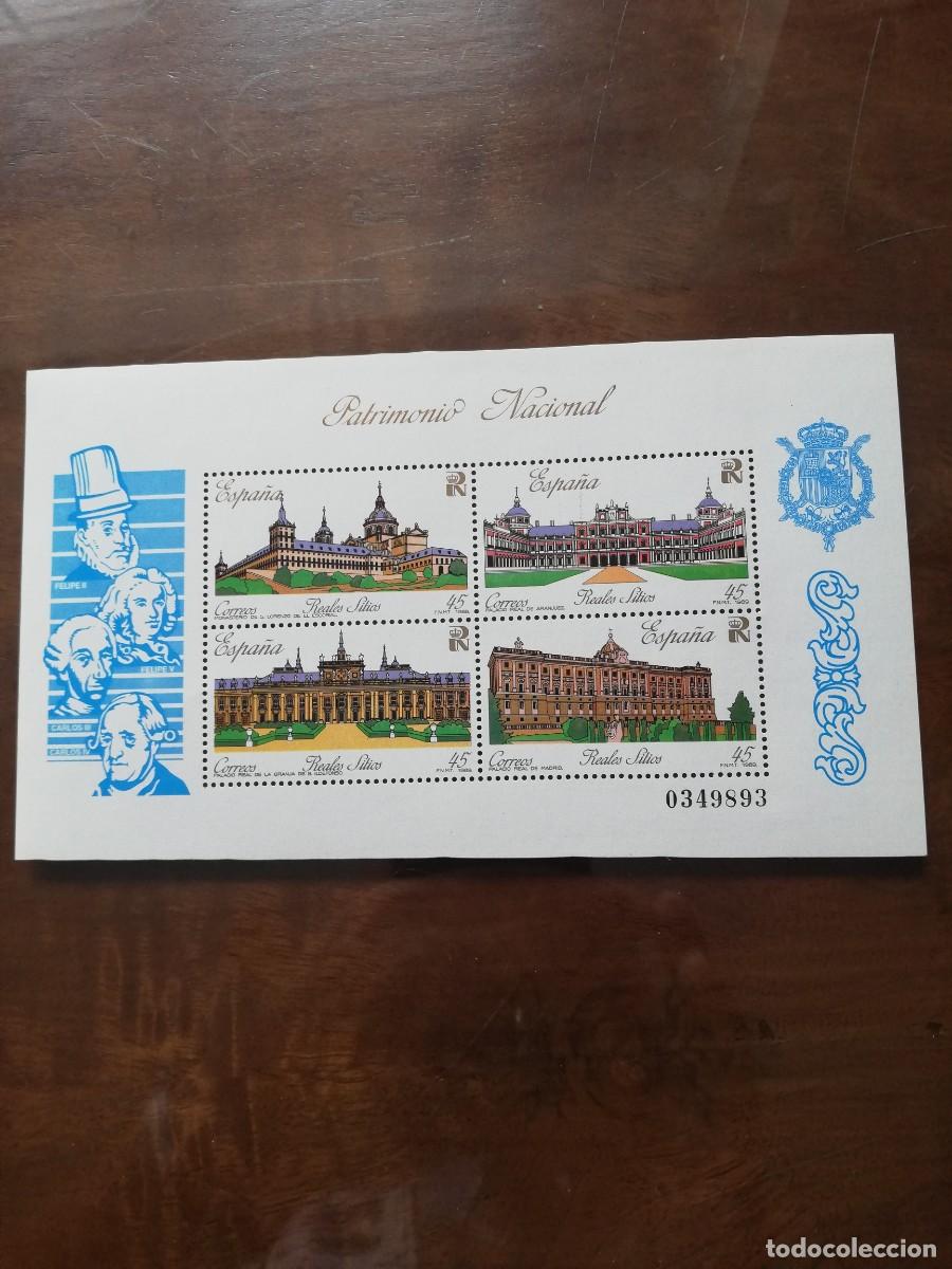 Sellos: ESPA&Ntilde;A 1989.- PATRIMONIO ARTISTICO NACIONAL (REALES SITIOS) YT BF 41