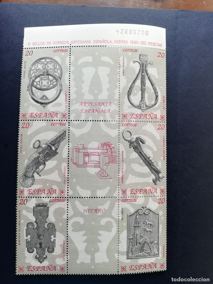 Sellos: ESPA&Ntilde;A 1990.- ARTESANIA ESPA&Ntilde;OLA (HIERRO) YT 2675/80